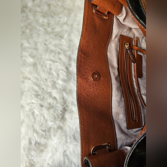 Michael Kors Brown Signature Tote Bag - Picture 11 of 15